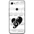 BW Musical Notes Google Pixel 3a Skin