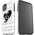 BW Musical Notes iPhone 11 Impact Case