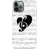 BW Musical Notes iPhone 11 Pro Lite Case