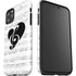 BW Musical Notes iPhone 11 Pro Max Impact Case
