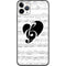 BW Musical Notes iPhone 11 Pro Max Skin