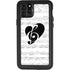 BW Musical Notes iPhone 11 Pro Max Waterproof Case