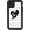 BW Musical Notes iPhone 11 Pro Waterproof Case