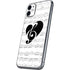 BW Musical Notes iPhone 11 Skin