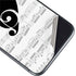 BW Musical Notes iPhone 11 Skin