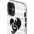 BW Musical Notes iPhone 12 Impact Case