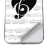 BW Musical Notes iPhone 12 Pro Max Skin