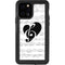BW Musical Notes iPhone 12 Pro Waterproof Case