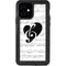 BW Musical Notes iPhone 12 Waterproof Case