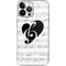 BW Musical Notes iPhone 13 Pro Max Skin