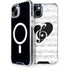 BW Musical Notes iPhone 15 Plus MagSafe Case