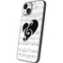 BW Musical Notes iPhone 14 Plus Skin