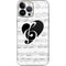 BW Musical Notes iPhone 14 Pro Max Skin