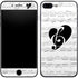 BW Musical Notes iPhone 7 Plus Skin