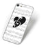 BW Musical Notes iPhone 7 Skin
