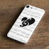 BW Musical Notes iPhone 7 Skin