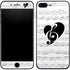 BW Musical Notes iPhone 8 Plus Skin