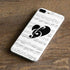 BW Musical Notes iPhone 8 Plus Skin