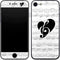 BW Musical Notes iPhone 8 Skin