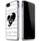 BW Musical Notes iPhone SE (2nd & 3rd Gen) Clear Case