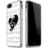 BW Musical Notes iPhone SE (2nd & 3rd Gen) Clear Case