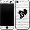 BW Musical Notes iPhone SE (2nd & 3rd Gen) Skin