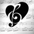 BW Musical Notes iPhone X Pro Case