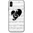 BW Musical Notes iPhone X Skin