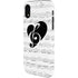 BW Musical Notes iPhone XR Pro Case