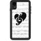 BW Musical Notes iPhone XR Waterproof Case