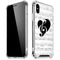 BW Musical Notes iPhone XS Max Clear Case