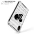 BW Musical Notes iPhone XS Max Clear Case