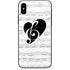BW Musical Notes iPhone XS Skin
