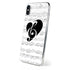 BW Musical Notes iPhone XS Skin