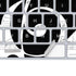 BW Musical Notes Magic Keyboard Skin