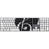 BW Musical Notes Magic Keyboard with Numeric Keypad Skin