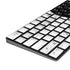 BW Musical Notes Magic Keyboard with Numeric Keypad Skin