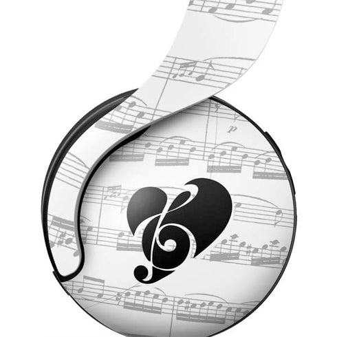 BW Musical Notes PULSE 3D Wireless Headset for PS5 Skin