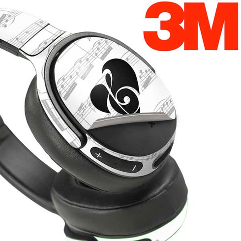 BW Musical Notes Skullcandy Venue Skin