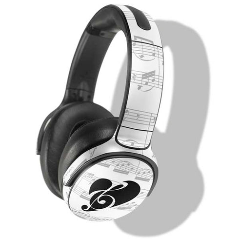 BW Musical Notes Skullcandy Venue Skin