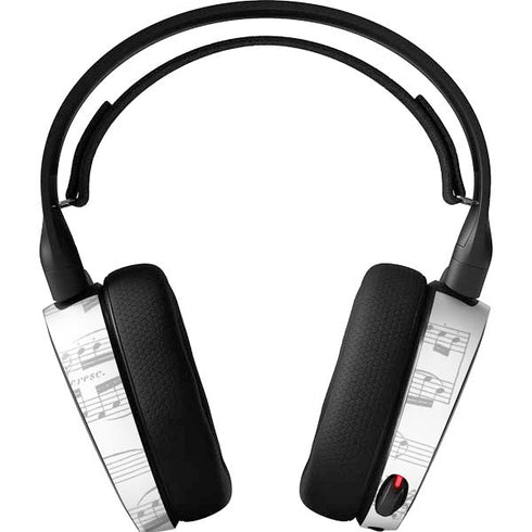 BW Musical Notes SteelSeries Arctis 5 Skin