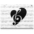 BW Musical Notes Surface Book 2 13.5in Skin