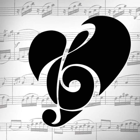 BW Musical Notes Surface Book 2 15in Skin