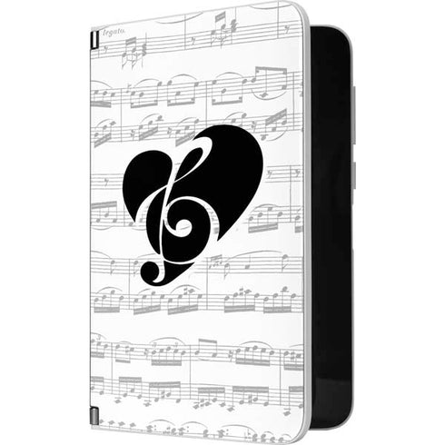 BW Musical Notes Surface Duo Skin