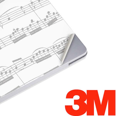 BW Musical Notes Surface Laptop 2 Skin