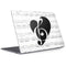 BW Musical Notes Surface Laptop 3 13.5in Skin