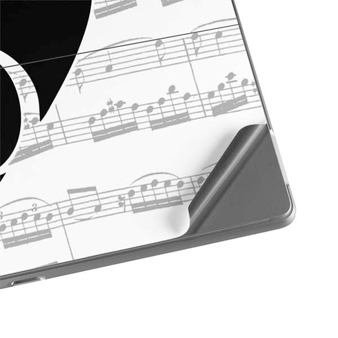 BW Musical Notes Surface Pro 8 Skin