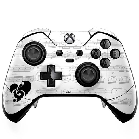 BW Musical Notes Xbox One Elite Controller Skin