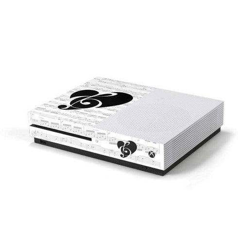 BW Musical Notes Xbox One S Console Skin