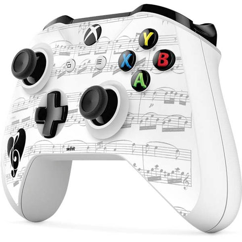 BW Musical Notes Xbox One S Controller Skin